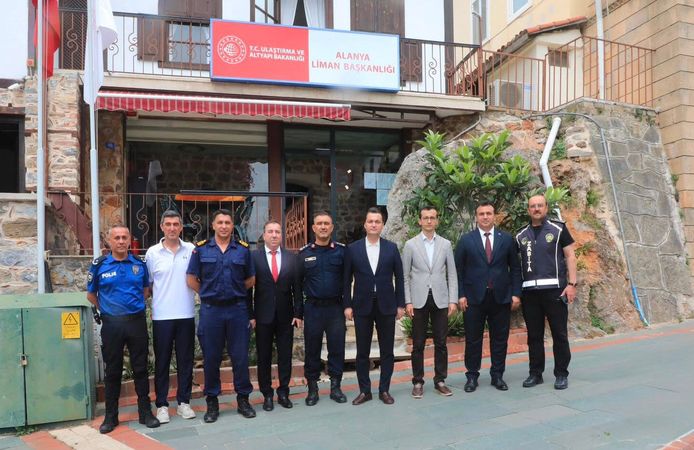 Alanya Kaymakamı’ndan Liman Başkanlığı’na önemli ziyaret