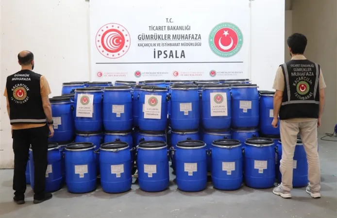 Sınırda dev uyuşturucu operasyonu