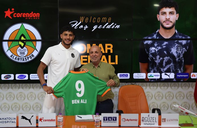 Alanyaspor, ilk transferini Tunuslu Santrfor Omar Ben Ali ile yaptı