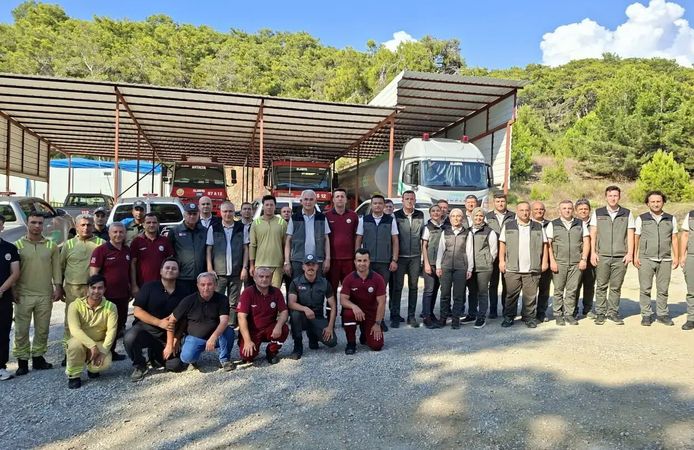 Orman Genel Müdürü Karacabey Alanya'da denetimde
