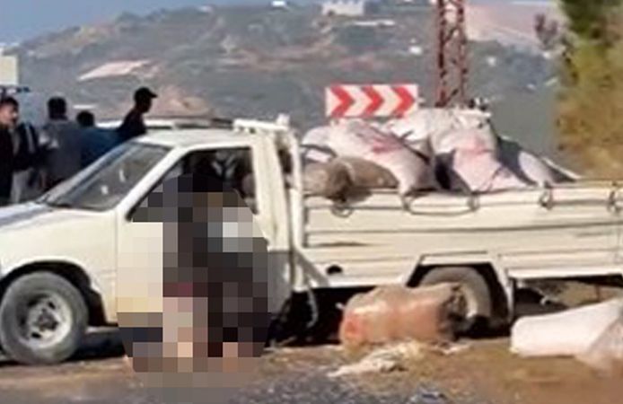 Alanya'da kaza yapan kamyonet sürücüsü yaşamını yitirdi