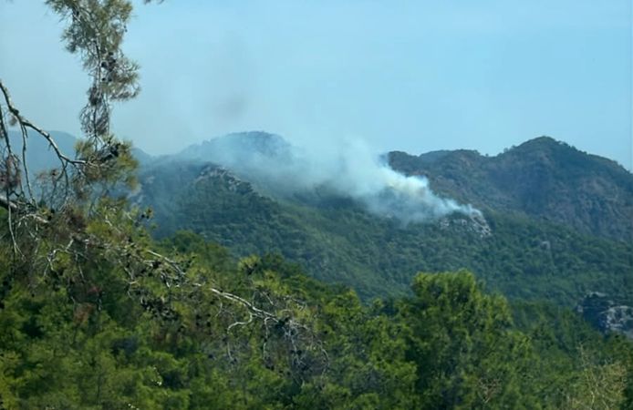 Antalya'da orman yangını