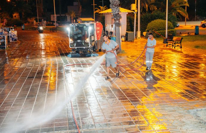 Alanya baştan sona temizlendi