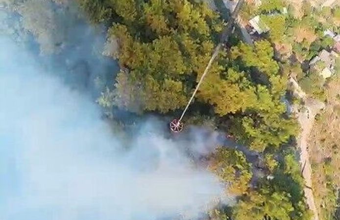 Alanya Tepe ve Konyaaltı’nda orman yangınlarına hızlı müdahale