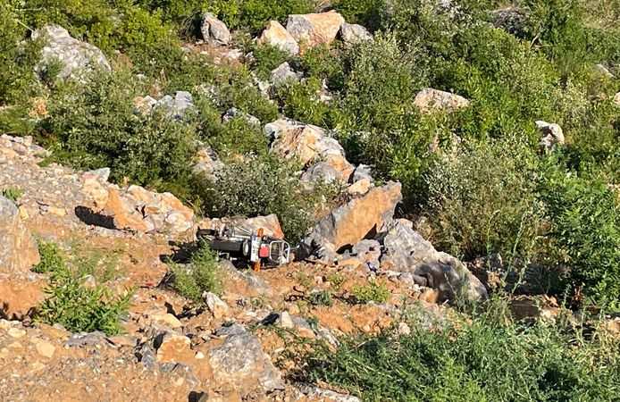 Alanya'da motosiklet uçuruma yuvarlandı: 1 ölü 1 yaralı
