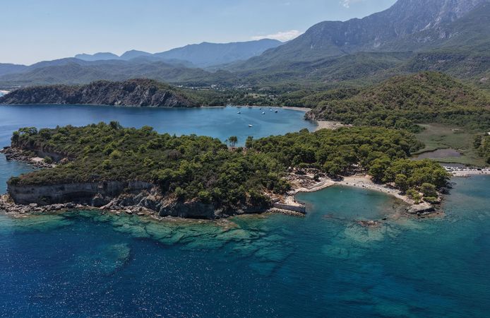 Tarih ve doğanın harmanlandığı Phaselis'e yoğun ilgi