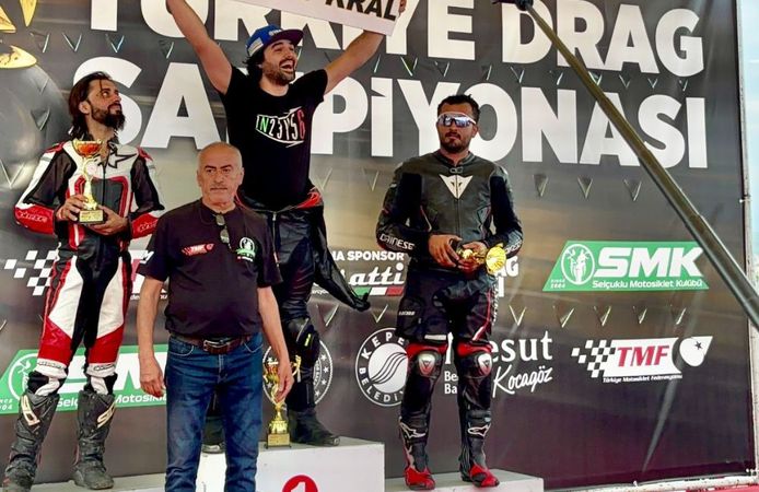 Motodrag Şampiyonası'nda ödüller sahibini buldu