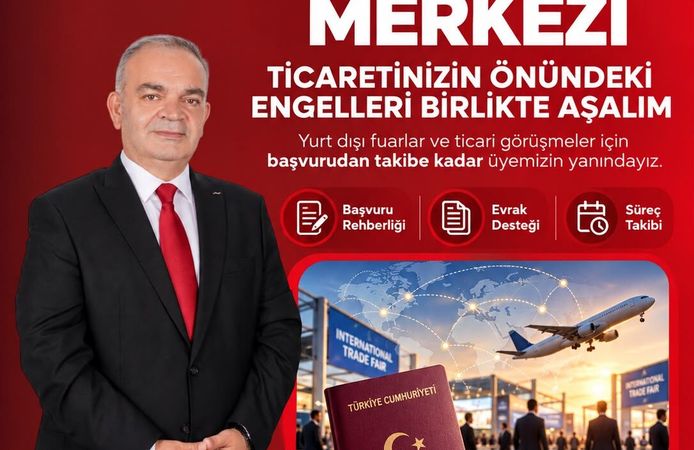 ALTSO Başkan adayı Mustafa Tuna’dan Vize Destek Merkezi projesi