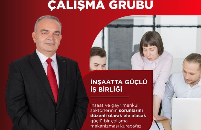Mustafa Tuna’dan İnşaat ve Gayrimenkul çalışma grubu projesi