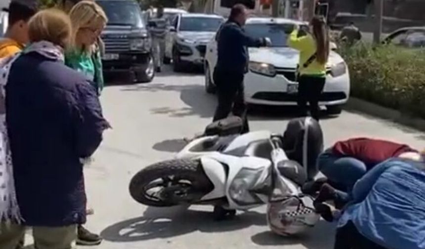 Alanya'da dikkatsizlik kaza getirdi