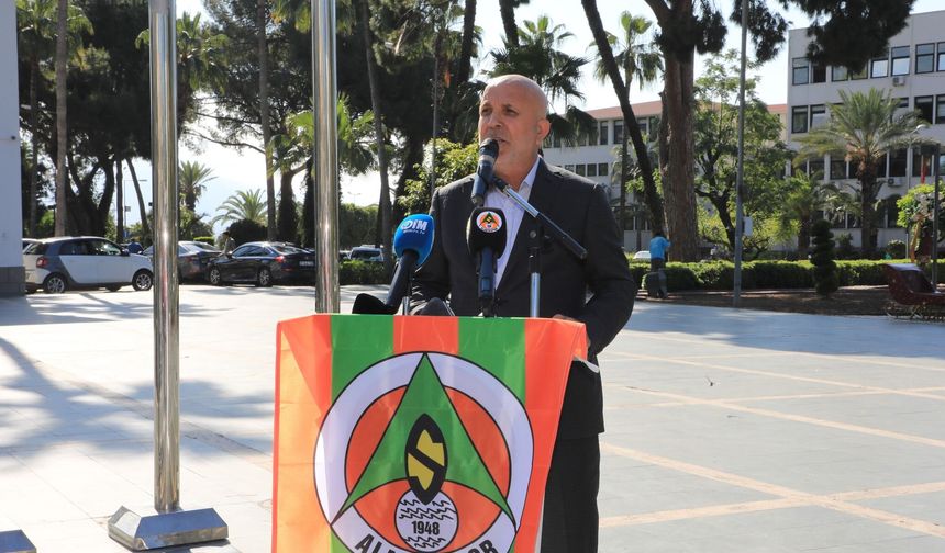 Alanyaspor'un 75. kuruluş yıl dönümü kutlandı
