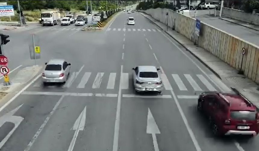 Alanya'da drone destekli trafik denetimi