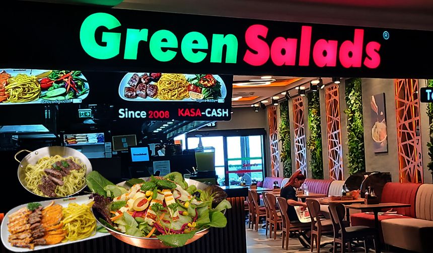 Alanya'da Green Salads açıldı