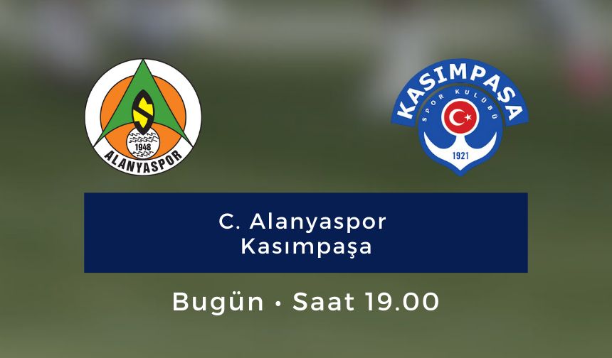 Alanyaspor, Kasımpaşa'yı konuk ediyor