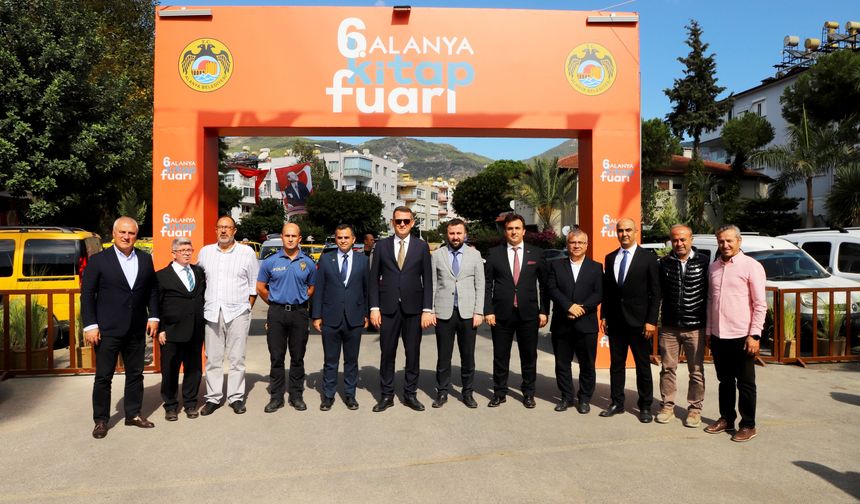 Alanya Kitap Fuarı açıldı