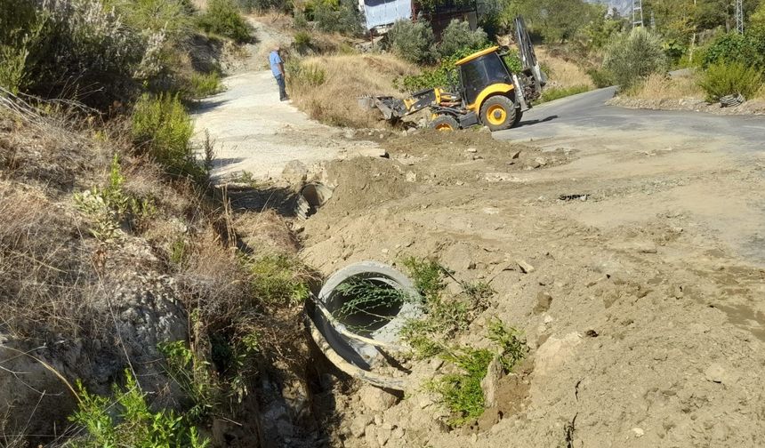 Alanya kırsal mahallelerde kış hazırlığı