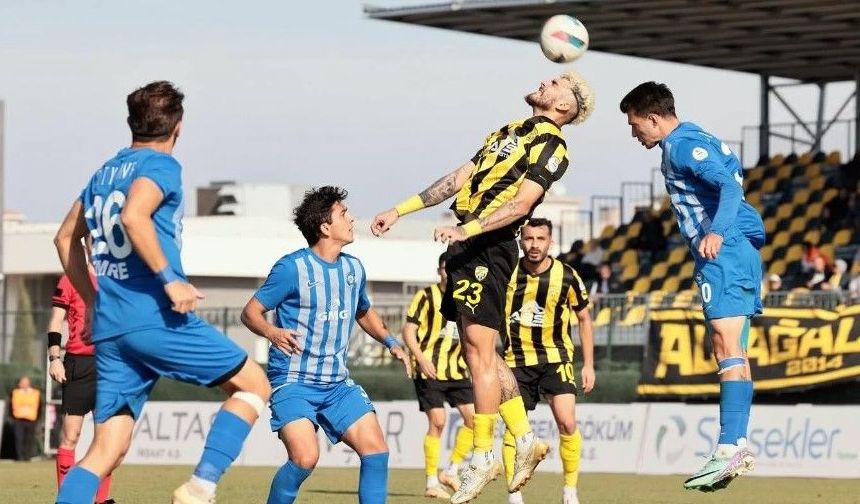 Alanya 1221, deplasmandan altın puanla döndü: Aliağa ile 1-1 beraberlik