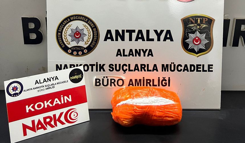 Alanya Otogarı'nda şüpheli durum: 1 Şüpheli yakalandı