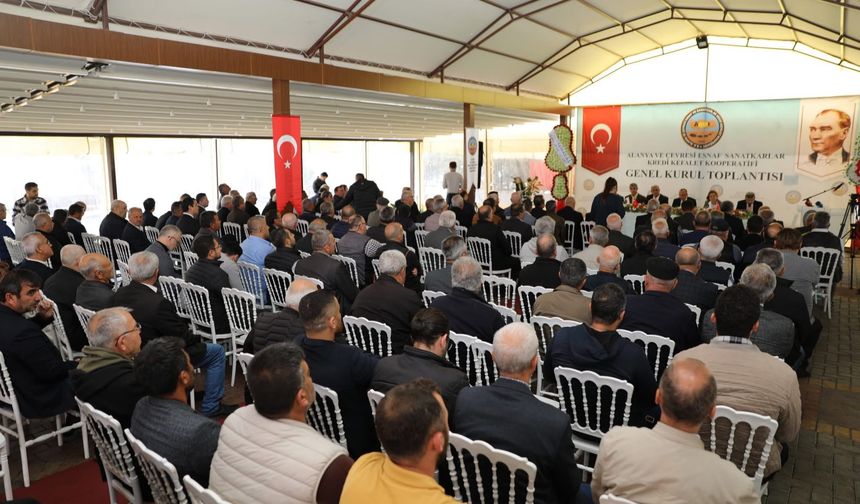 Alanya Esnaf Kooperatifi’nden 706 milyon TL’lik destek