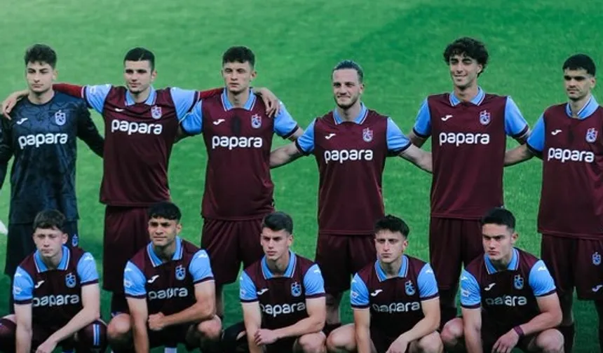 Trabzonspor U19, UEFA Gençlik Ligi'nde 2. oldu!