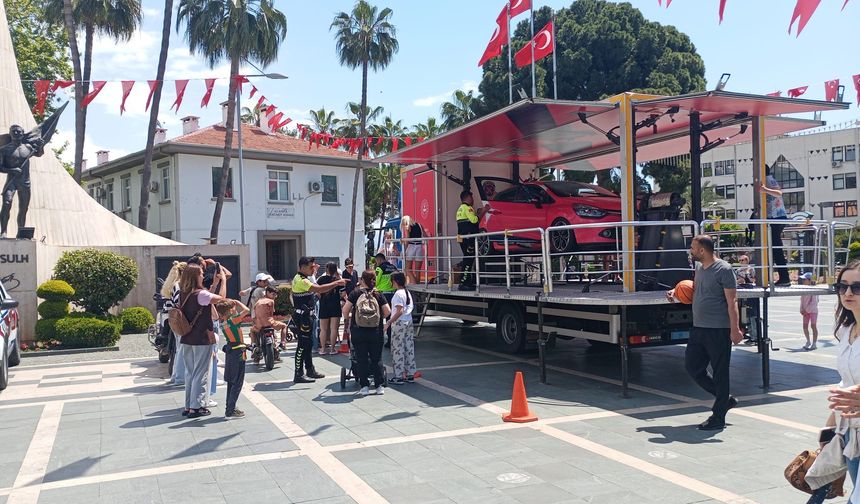 Alanya'da kemer takmamanın tehlikeleri anlatıldı