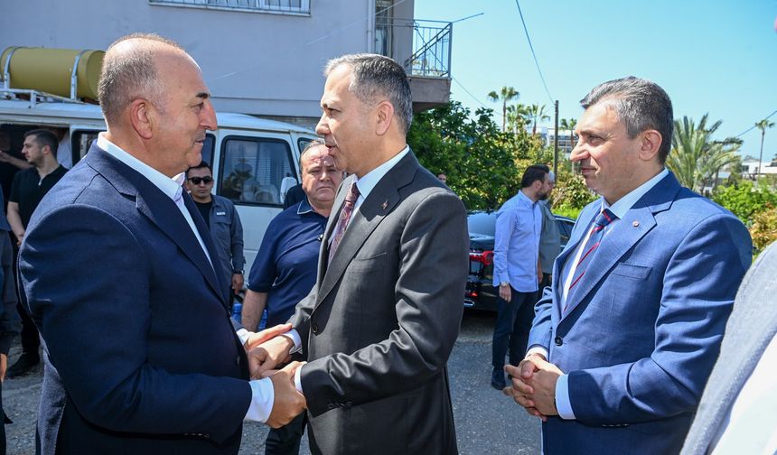 İçişleri Bakanı Yerlikaya’dan Alanya’da taziye ziyareti