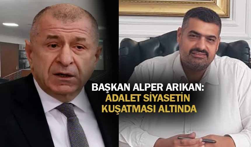 Alanya’da Ümit Özdağ’ın tutukluluğuna tepki