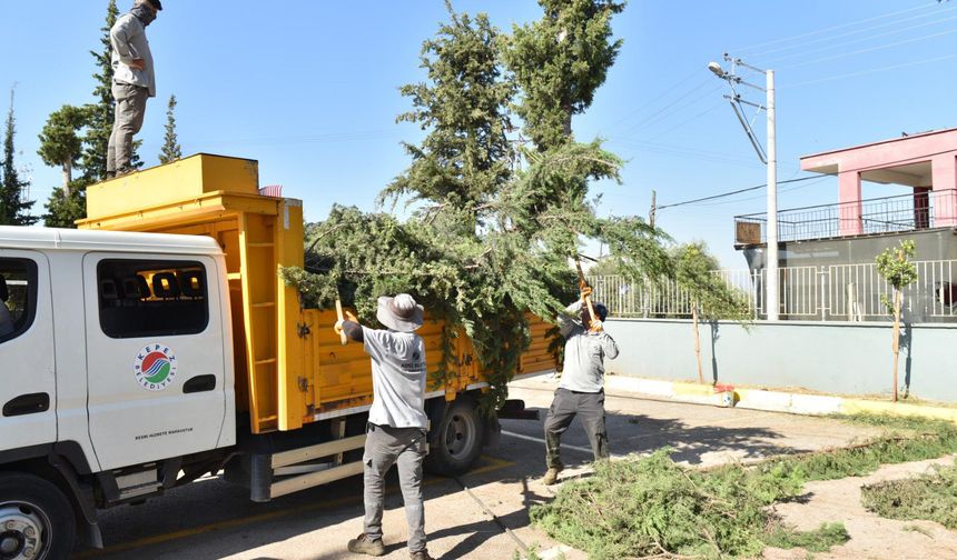 Okul bahçeleri Kepez'le güzelleşiyor