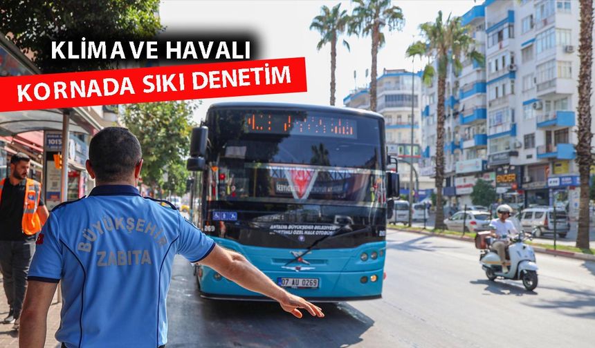 Toplu ulaşım araçlarındaki sıkı denetimler devam ediyor