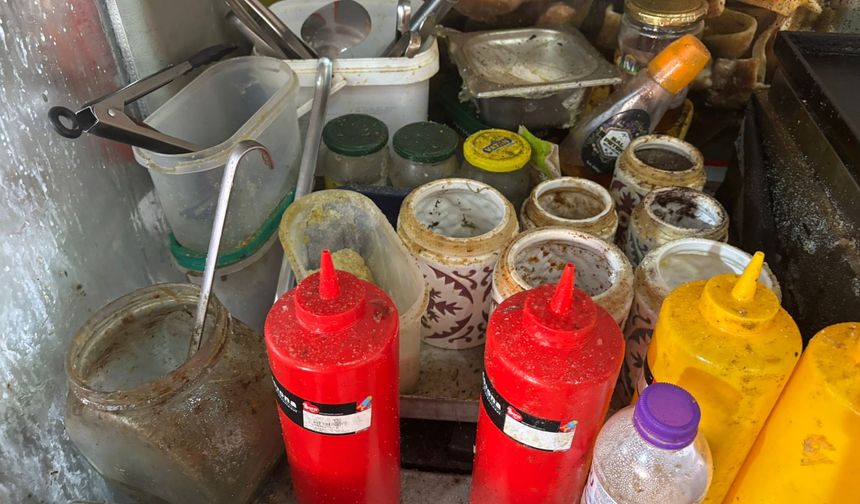 Alanya'da restoran sağlık koşullarına uymadığı için mühürlendi