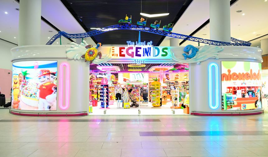 The Land of Legends Store, Antalya Havalimanı'nda