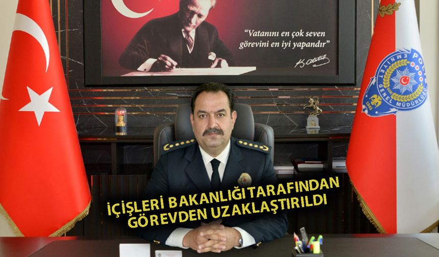 Antalya Emniyet Müdürü görevden uzaklaştırıldı