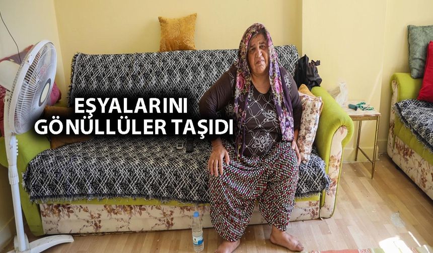 Antalya'da kadın sokakta kalmaktan kurtuldu