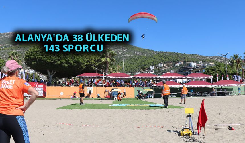 Dünya Yamaç Paraşütü Hedef Şampiyonası başladı