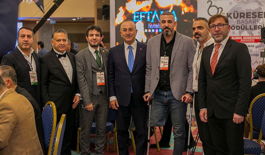 Alanya'da 5. Küresel Başarı Ödülleri töreni yapıldı