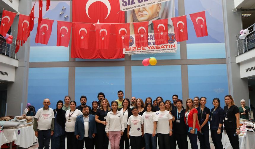 Akdeniz Üniversitesi'nde Organ Bağışı Haftası etkinlikleri