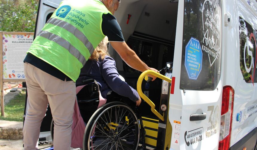 Engelsiz hizmet aracı hayat kolaylaştırıyor