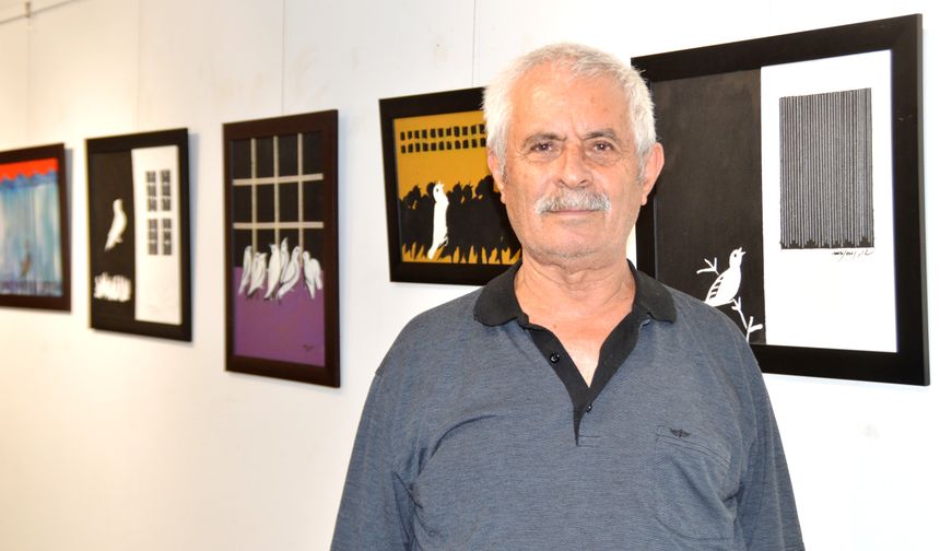 Ressam Sezen'den 'Bülbülün Penceresi'