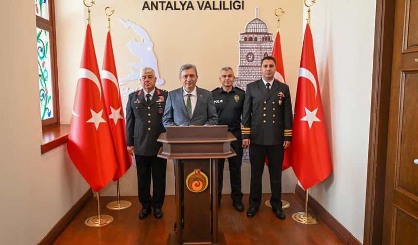 Vali Şahin: Asayiş olaylarının yüzde 99,15'i aydınlatıldı