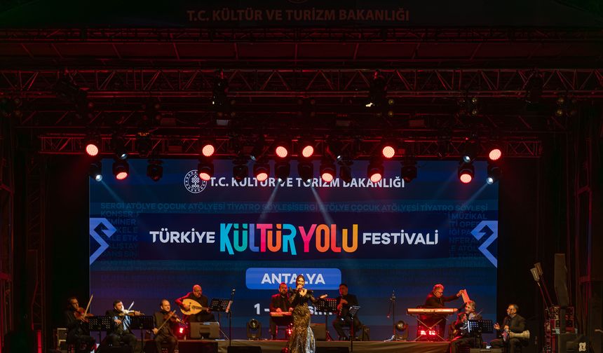 Antalya Kültür Yolu Festivali sona erdi