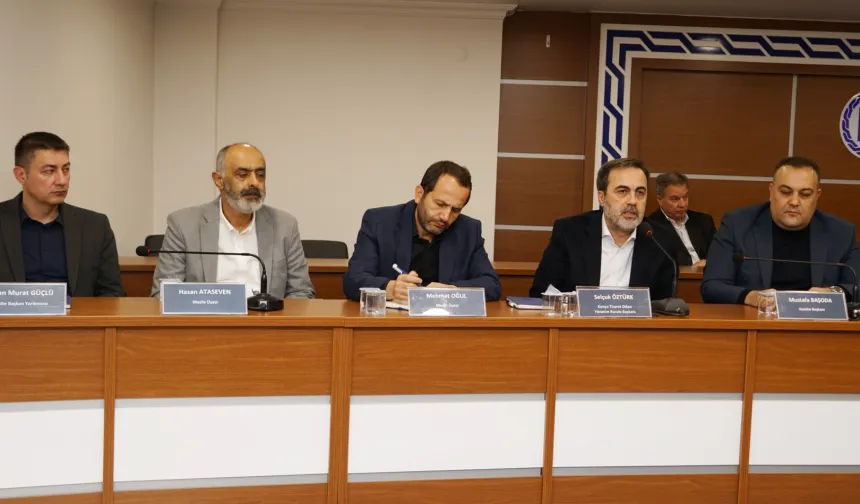 Konya Ticaret Odası'nda sektör sorunları masaya yatırıldı