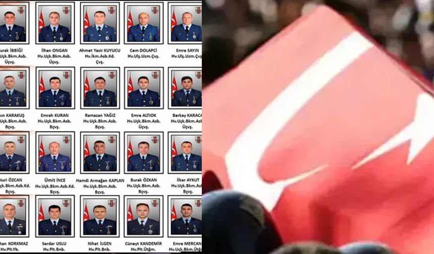 MSB şehit olan 20 askerin kimliklerini açıkladı
