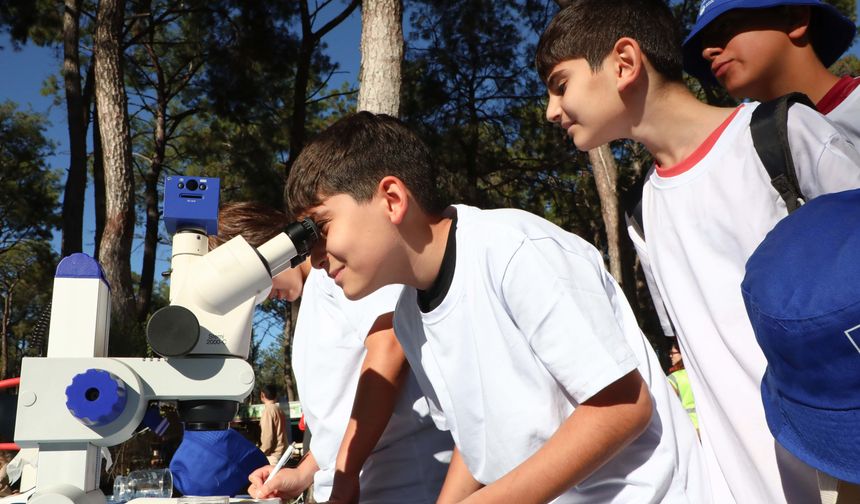 Orman ekosisteminde atıkların tehlikesi uygulamalı gösterildi