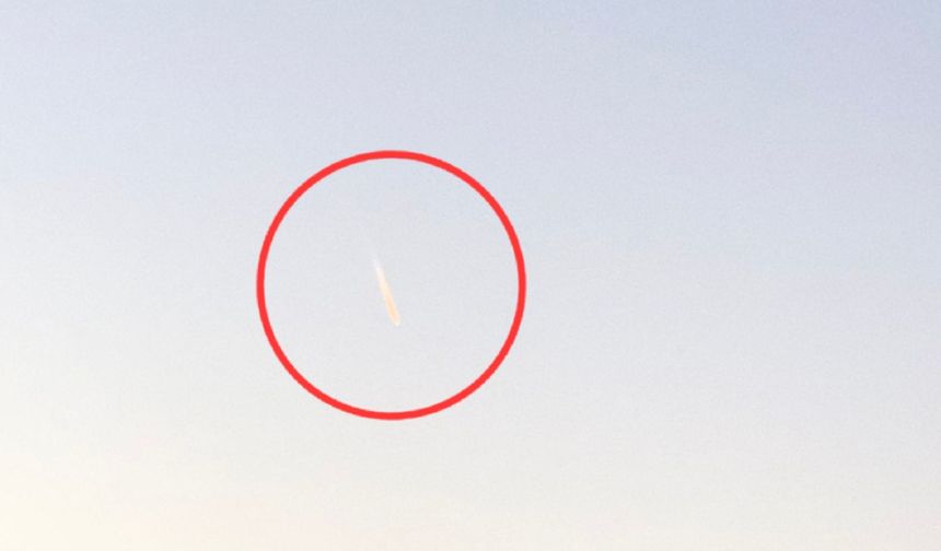 Burdur'da 'meteor' heyecanı