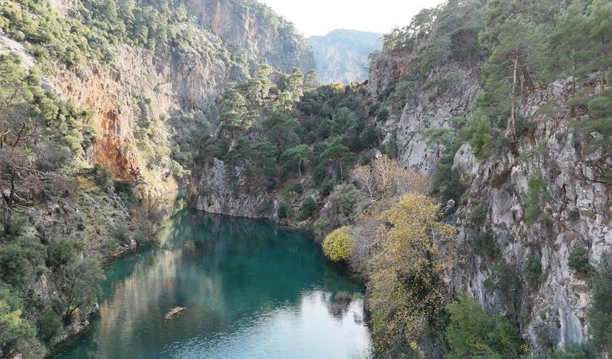 Doğa tutkunlarının yeni rotası: Karanlıkdere Kanyonu