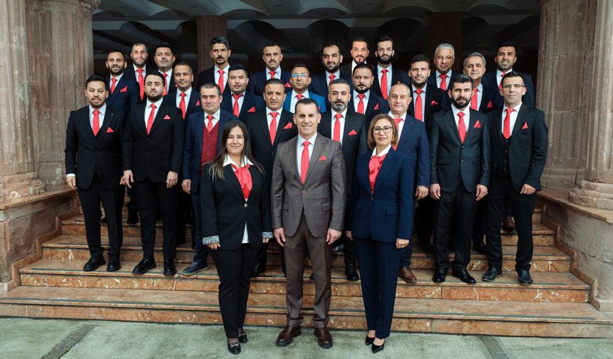 Duran Şimşek seçim startını ekip buluşmasıyla verdi