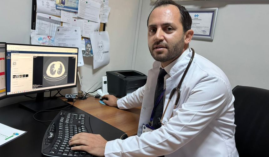 Eksi 100 derecede akciğer biyopsisi