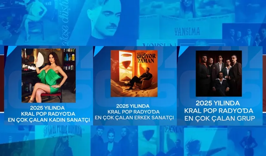 Kral Pop'ta 2025'e damga vuran isimler belli oldu
