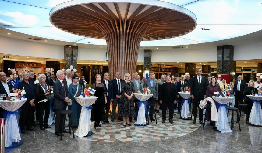 Alanya'da Finlandiya’nın 108. Bağımsızlık Günü kutlandı