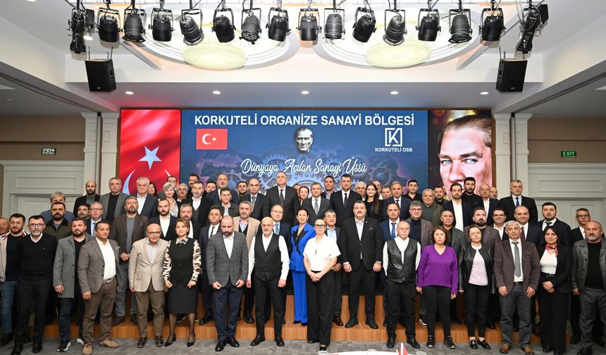 Antalya Korkuteli OSB Bilgilendirme toplantısı yapıldı